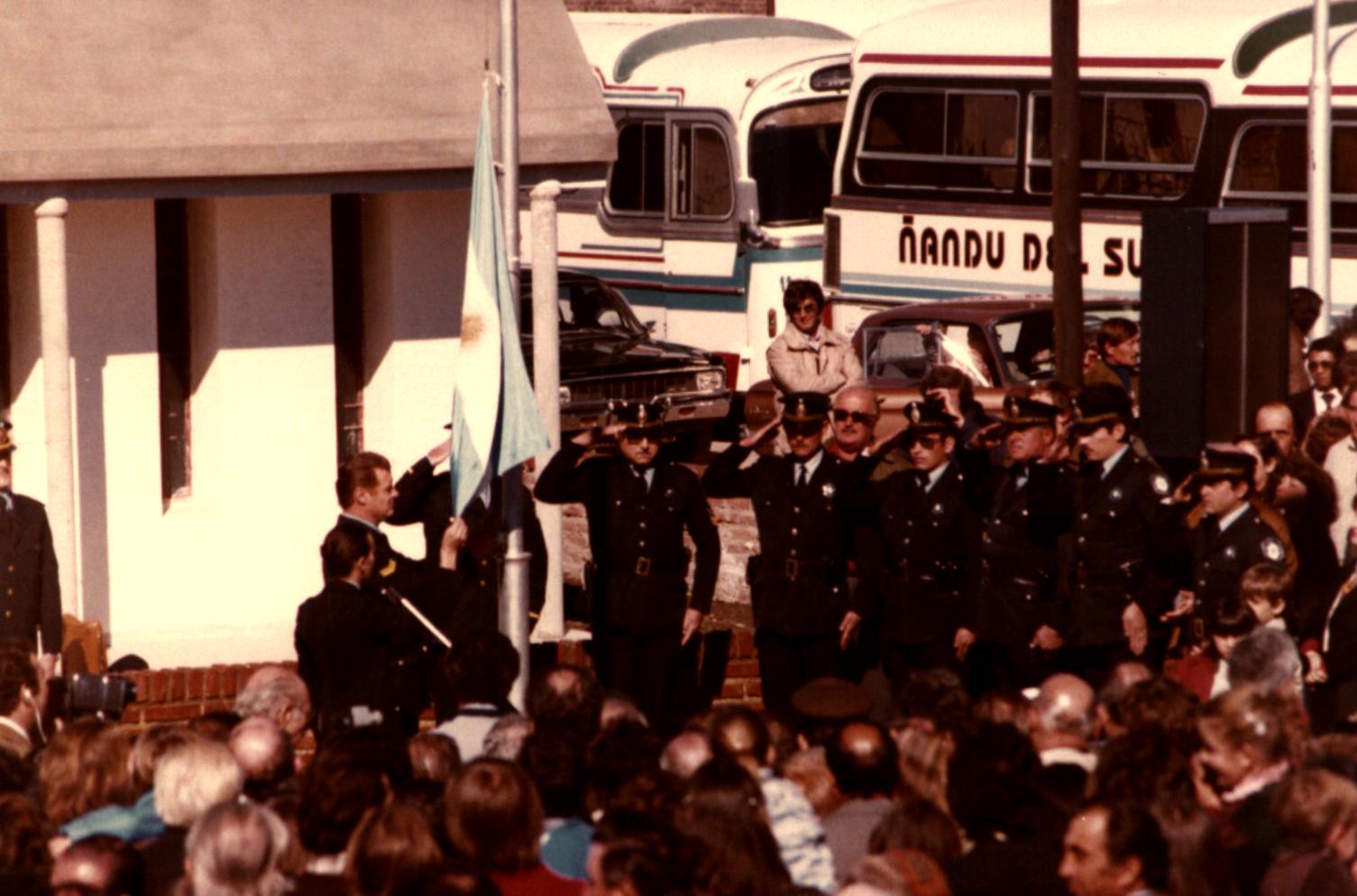 Inauguración del Destacamento Policial